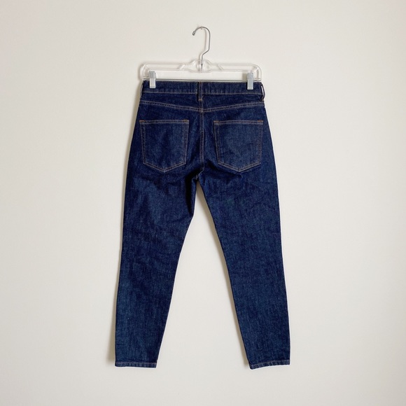 Everlane | Mid Rise Skinny Jean Dark Wash - Picture 3 of 10